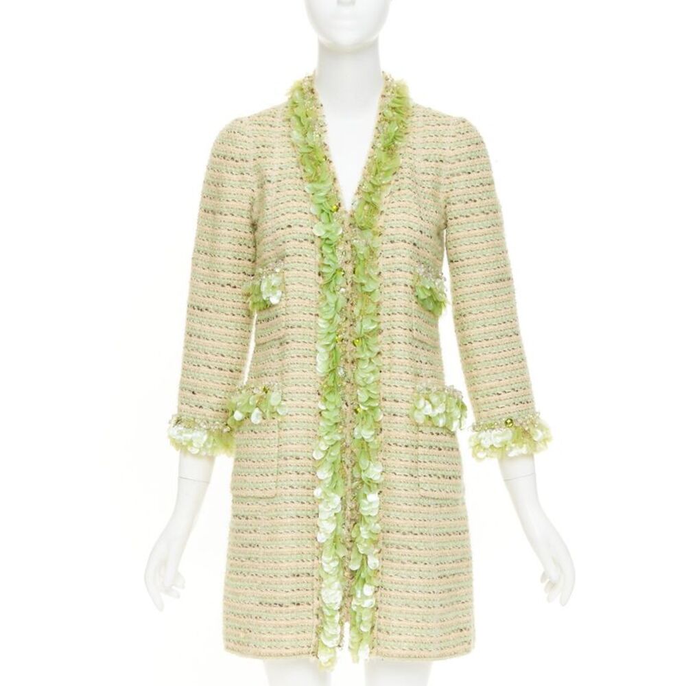 Marc Jacobs Wool Tweed Boucle Coat